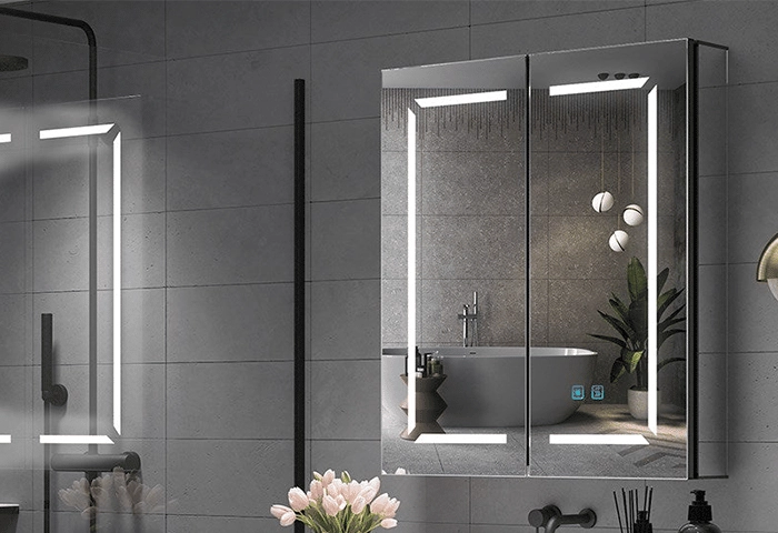 smart mirror cabinet,smart bathroom cabinets,led mirror cabinets,mirror cabinets,medicine cabinet